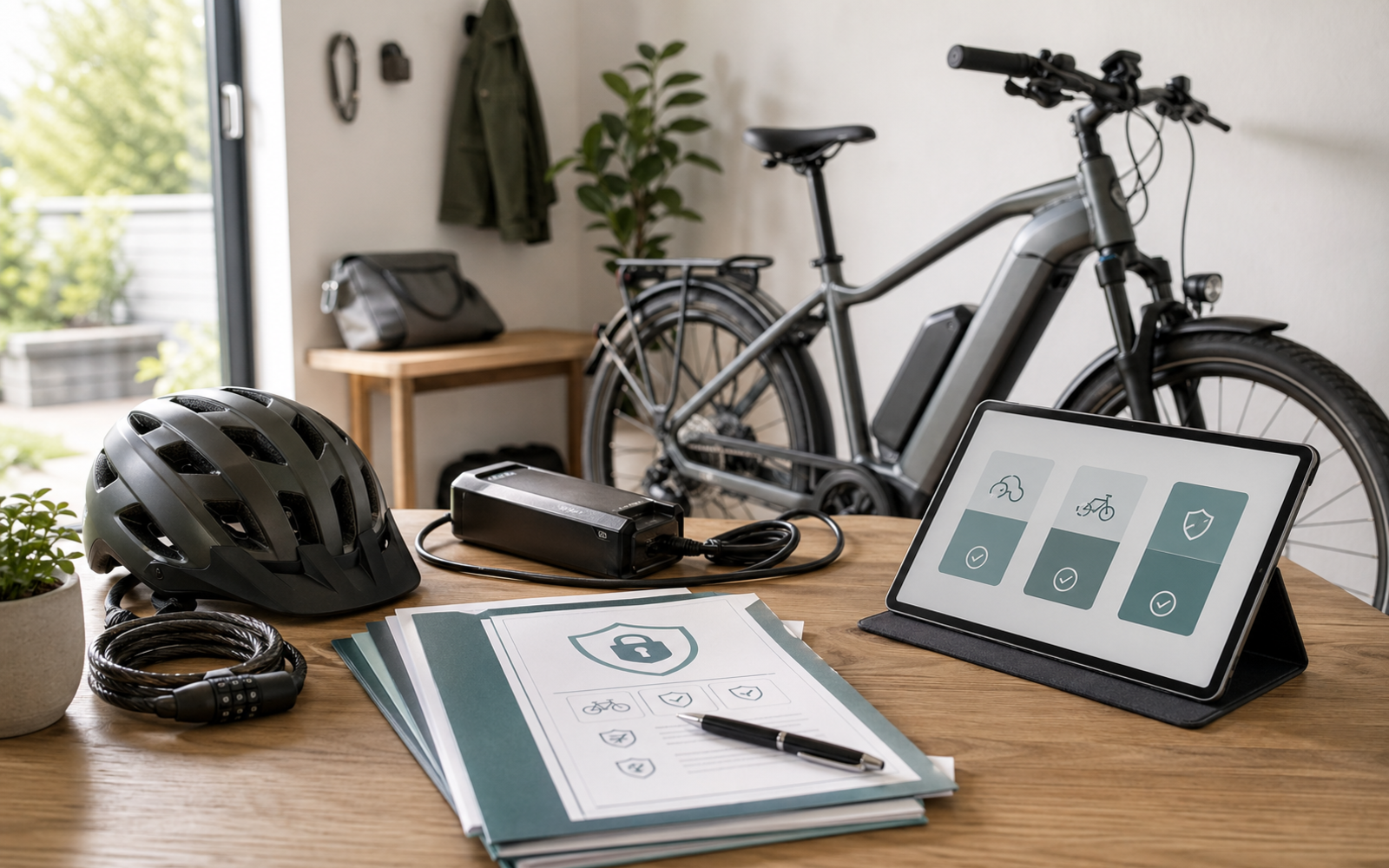 Themenbild für E-Bike Versicherung auf feuerrohbauversicherung-vergleich.de